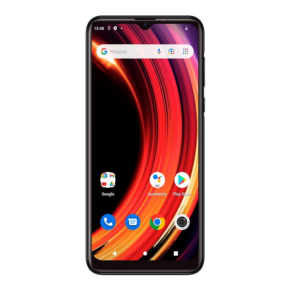 Smartphone Positivo Twist 5 Max, Chumbo, Tela 6.5¿| 4G+Wi-Fi, Câm.Traseira Dupla, Câm.Frontal 8MP e  2GB RAM, 128GB