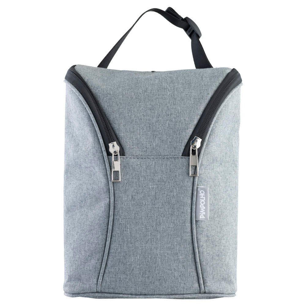 Kit Bolsa Térmica Para Mamadeira Unissex Pimpolho Com 2 Unidades.