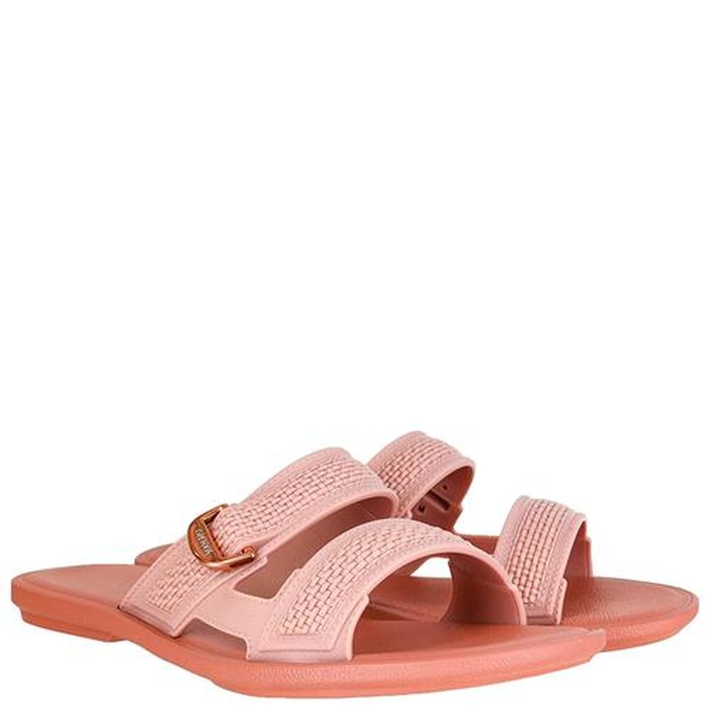 Sandalia Grendha Buriti Casual Slide Nude - Grade com 12 pares