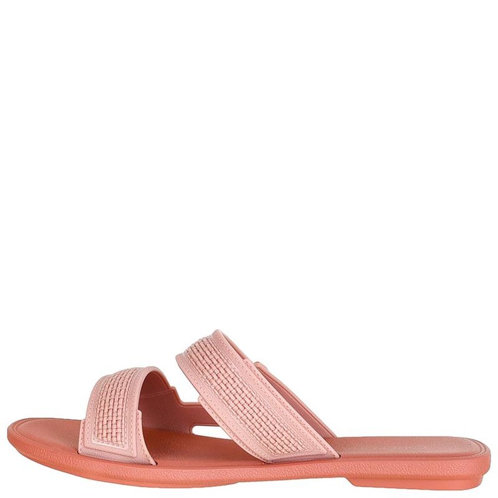 Sandalia Grendha Buriti Casual Slide Nude - Grade com 12 pares
