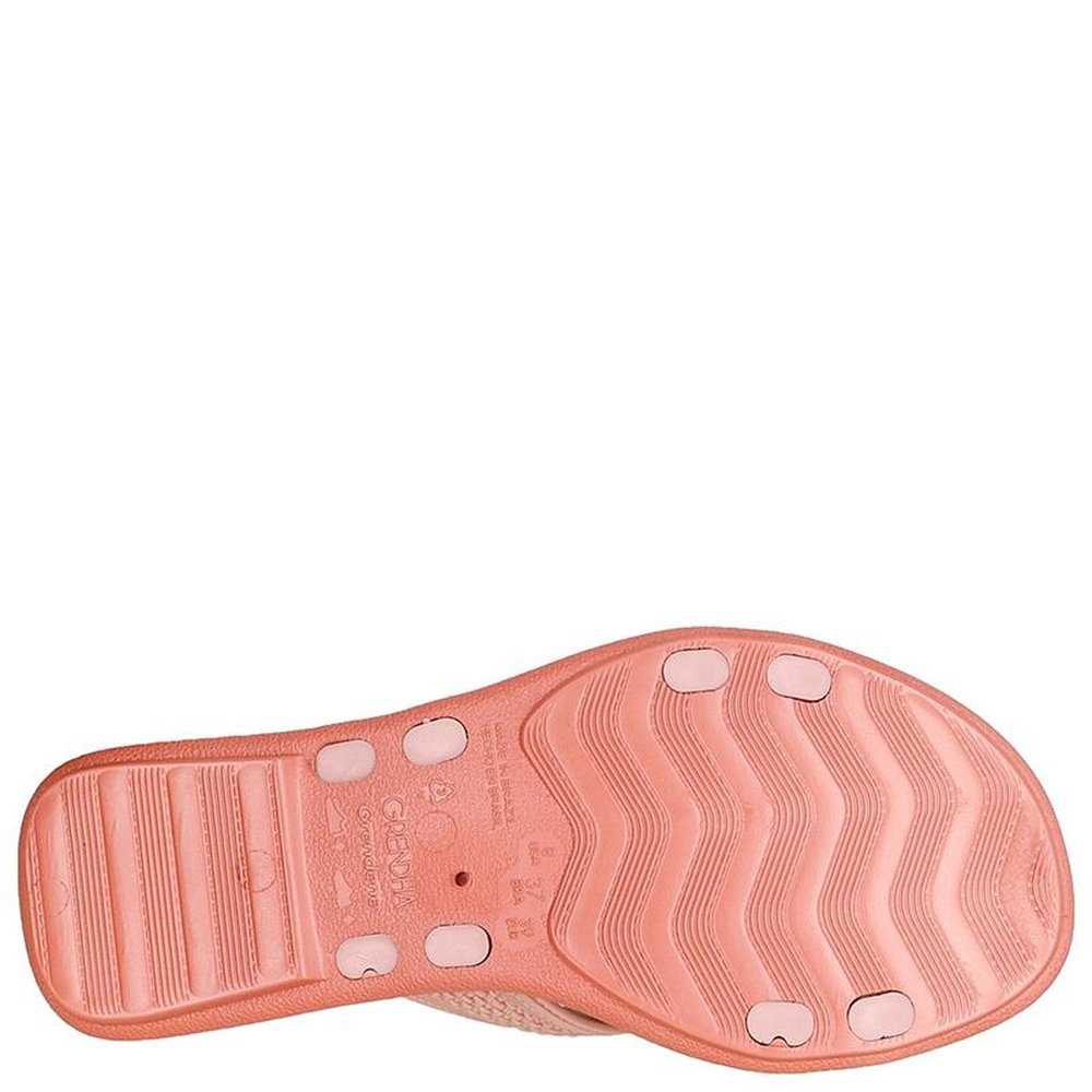 Sandalia Grendha Buriti Casual Slide Nude - Grade com 12 pares