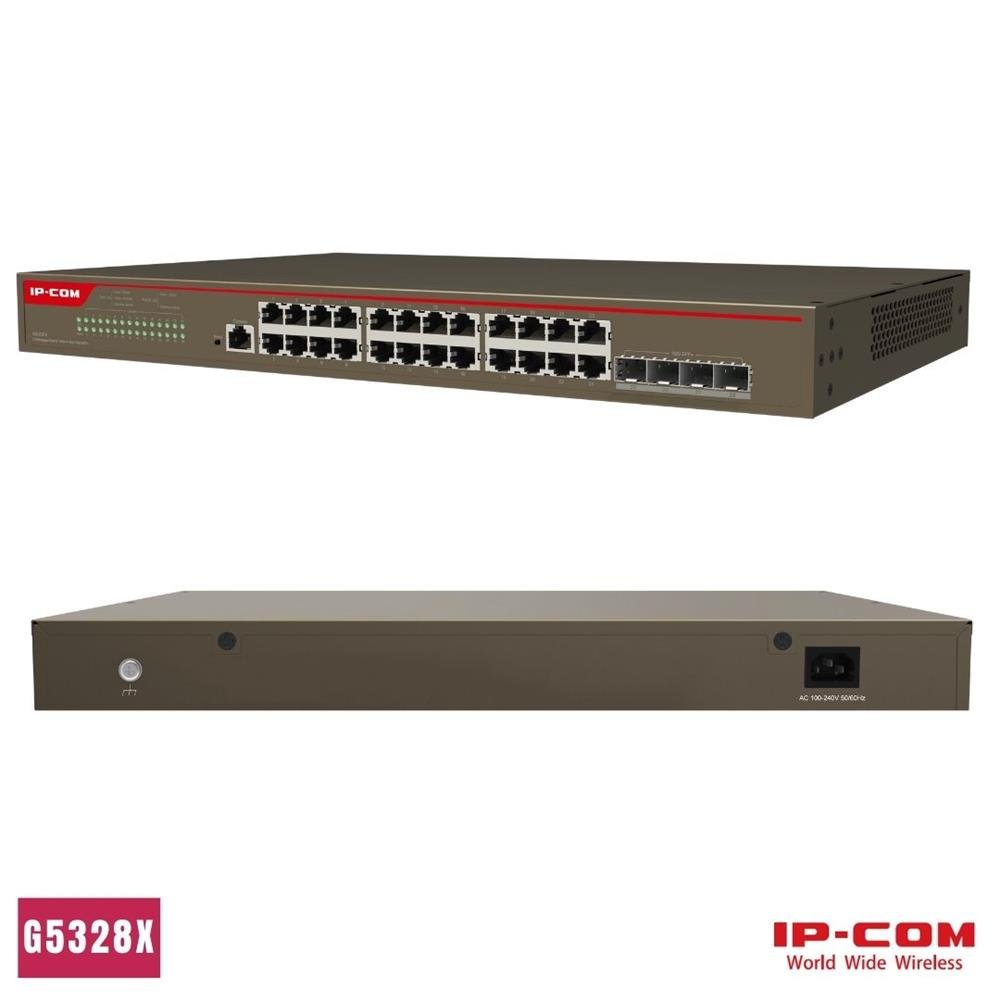 Switch 24p Ip-com G5328x Giga +4p Sfp Ge