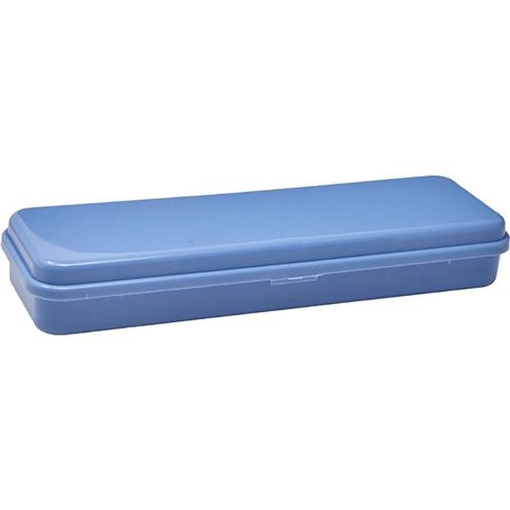 Estojo Plastico Plus Azul Pastel Waleu