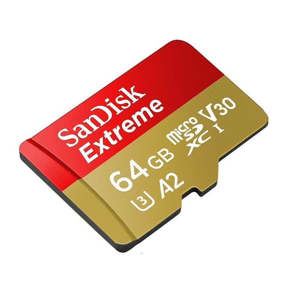 Cartão De Memoria Sandisk Micro SD 64GB Com Adaptador
