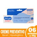 Creme Preventivo de Assaduras Baruel Baby 45g - Embalagem com 6 Unidades