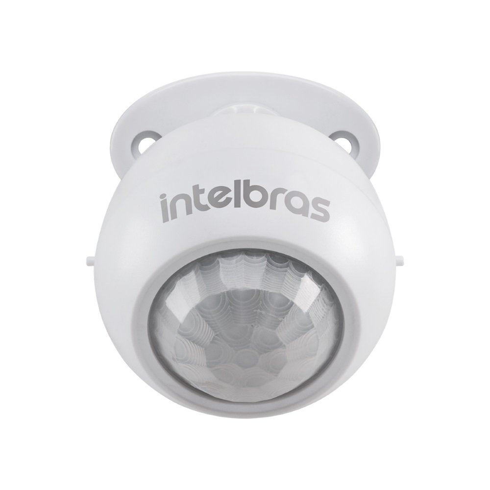 Sensor de Presença Intelbras - Para Iluminação ESPI 360 A Branco