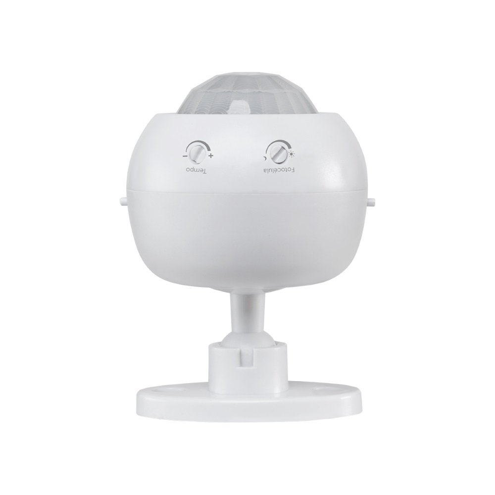 Sensor de Presença Intelbras - Para Iluminação ESPI 360 A Branco