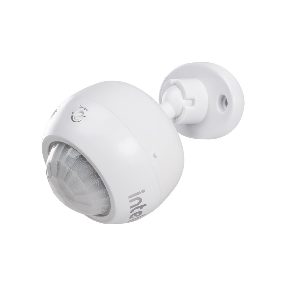 Sensor de Presença Intelbras - Para Iluminação ESPI 360 A Branco