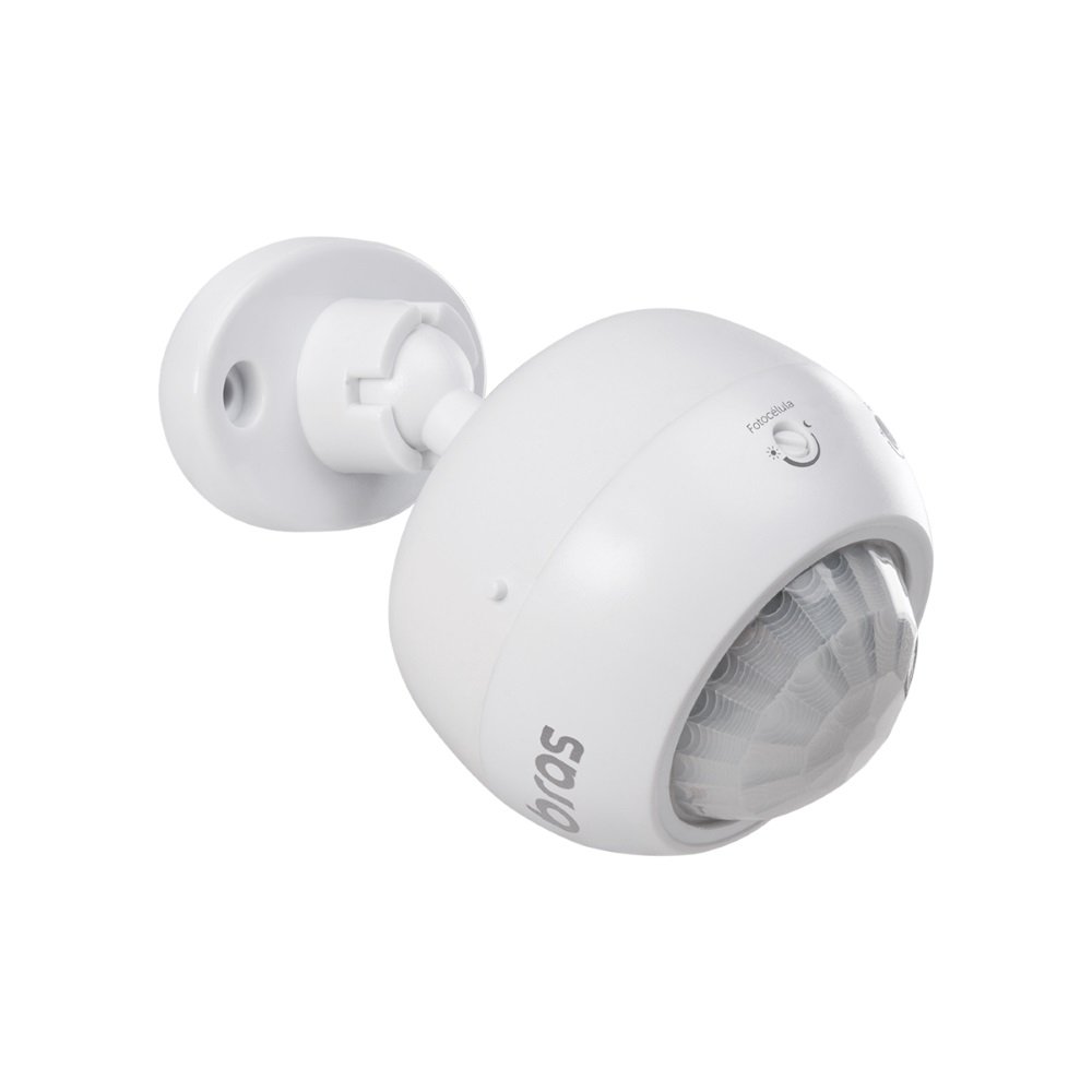 Sensor de Presença Intelbras - Para Iluminação ESPI 360 A Branco