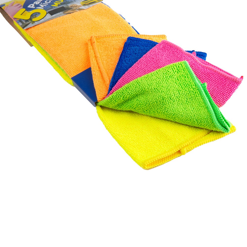 Conjunto Com 5 Panos De Microfibra
