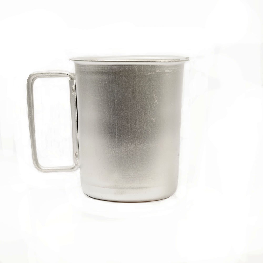 Cantil De Aluminio 900Ml Com Copo E Capa Preta - Echolife