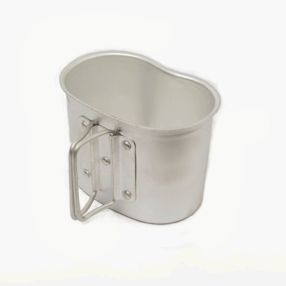 Cantil De Aluminio 900Ml Com Copo E Capa Preta - Echolife