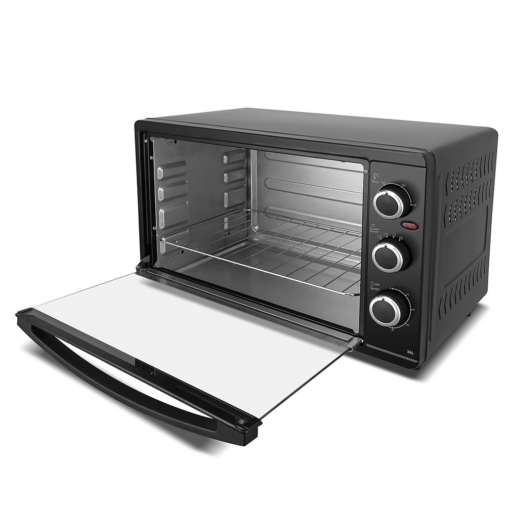 Forno Elétrico de Bancada Britânia 36 Litros BFE41P | 1500W com Timer Preto 110V