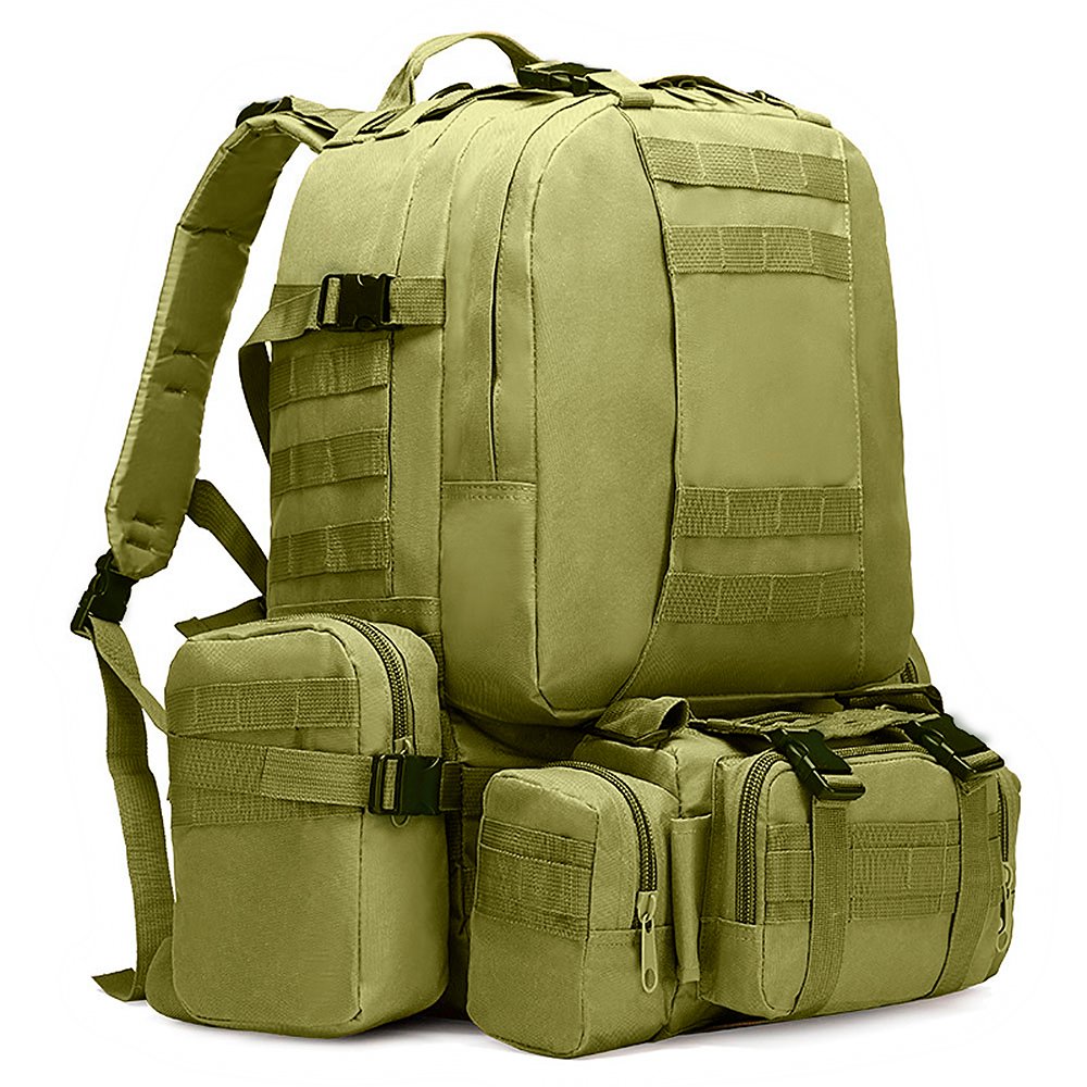 Mochila Tática Defender Verde Oliva 55L - Echolife