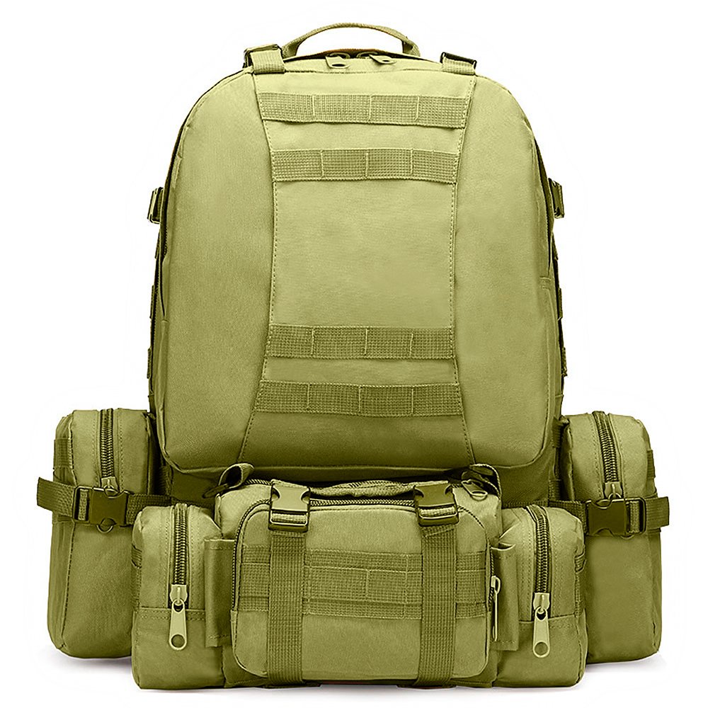 Mochila Tática Defender Verde Oliva 55L - Echolife