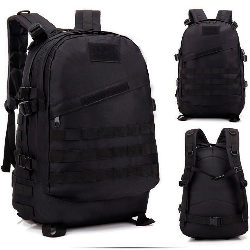 Mochila Tática Soldier Preta 40L - Echolife
