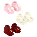 Pack Com 12 Kit Sapato Com Lacinho Recém Nascido Feminino Pimpolho