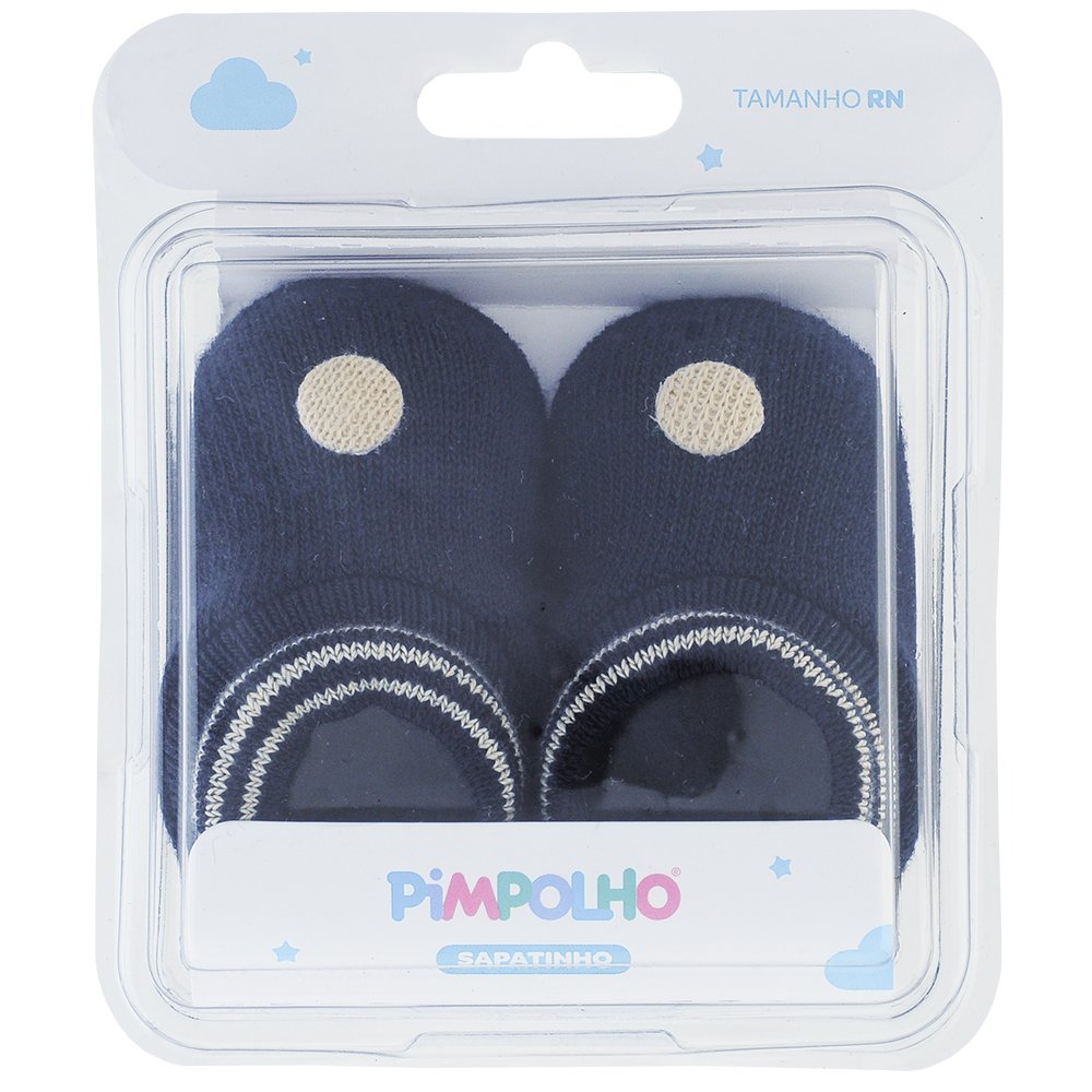 Pack Com 12 Kit Sapato Recém Nascido Masculino Pimpolho