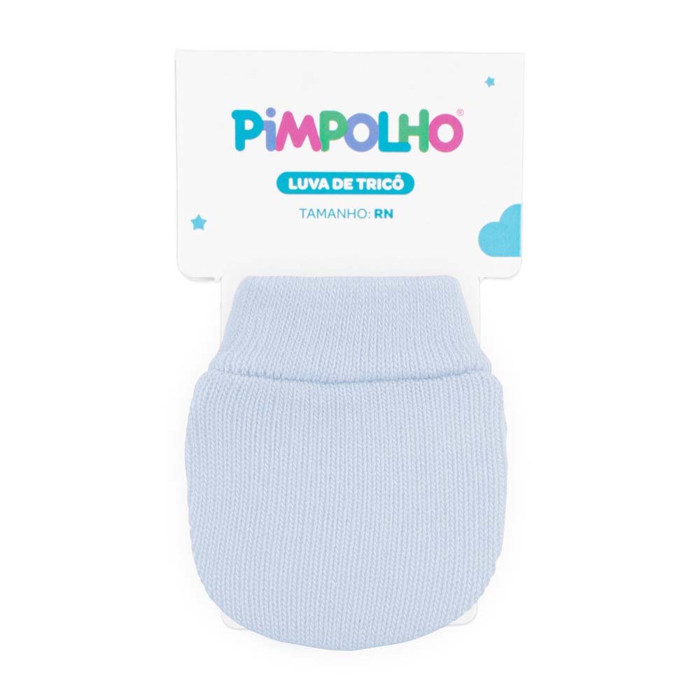 Pack Com 12 Kit Luva Recém Nascido Masculino Pimpolho