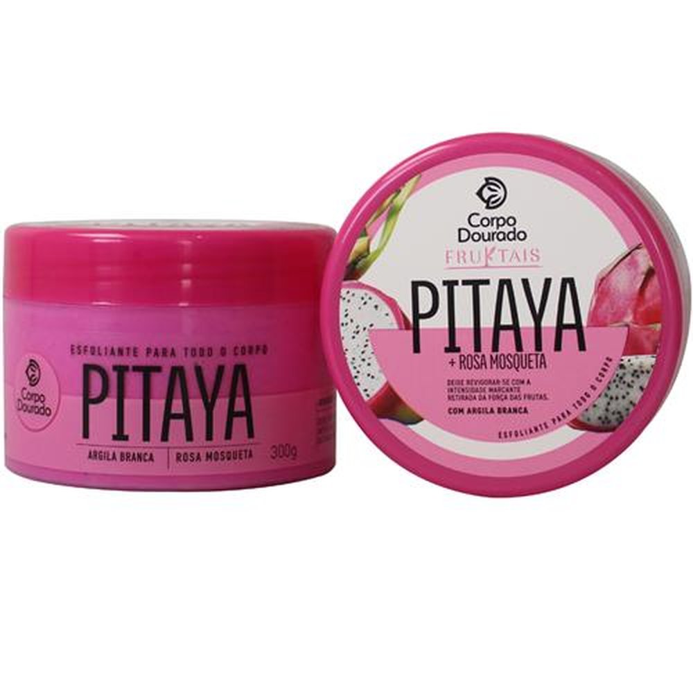 Esfoliante Corpo Dourado Fruktais Pitaya + Rosa Mosqueta 300g