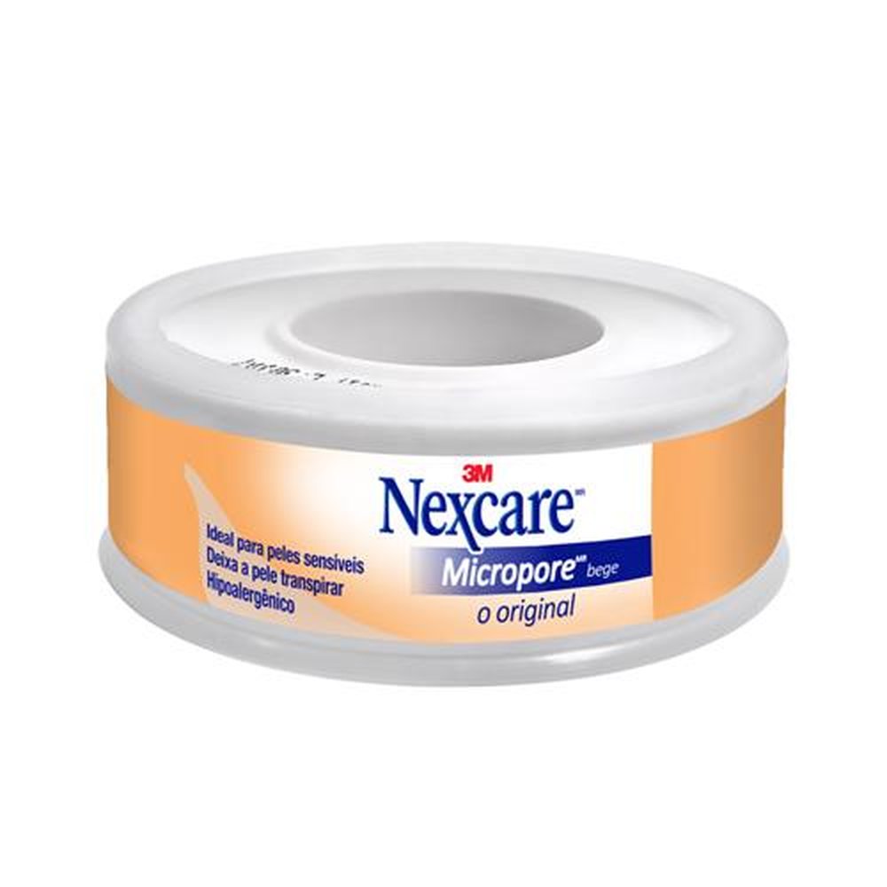 Fita Micropore 3m Nexcare Bege 12mmx4,5m