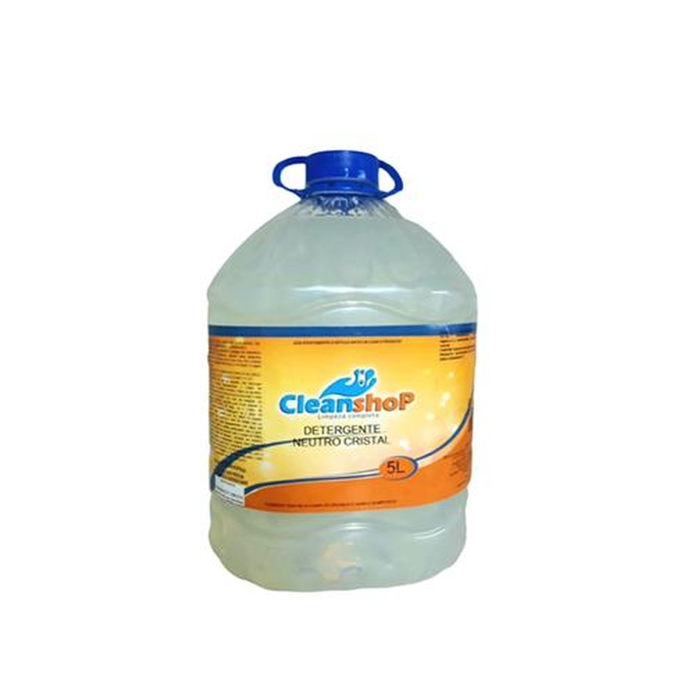 Detergente Neutro Cristal 5 L (Pet) Cleanshop