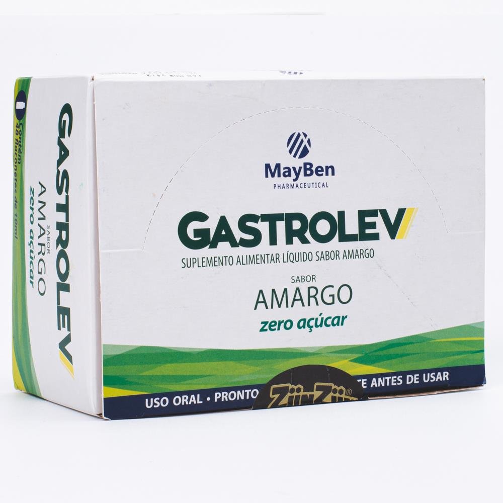 Gastrolev Boldo com 48 Flaconetes com 10ml Mayben | Martins Atacado
