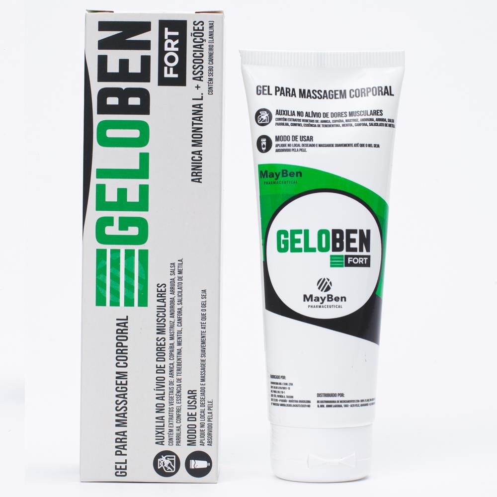 Geloben Fort Gel para Massagem Corporal 120g (Arnica Montana L + Associações) Mayben