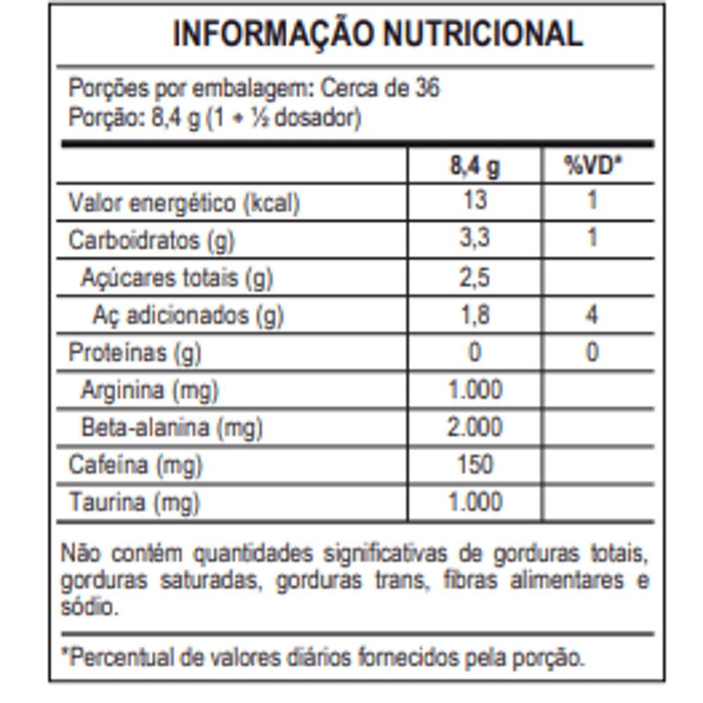 Pre Treino Horus 300g Amora Max Titanium
