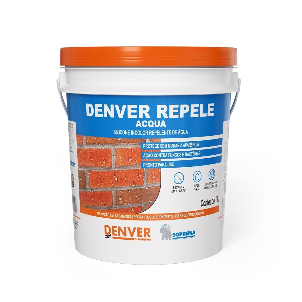Denver Repele Acqua Silicone Incolor R Base Silano Siloxano 18L