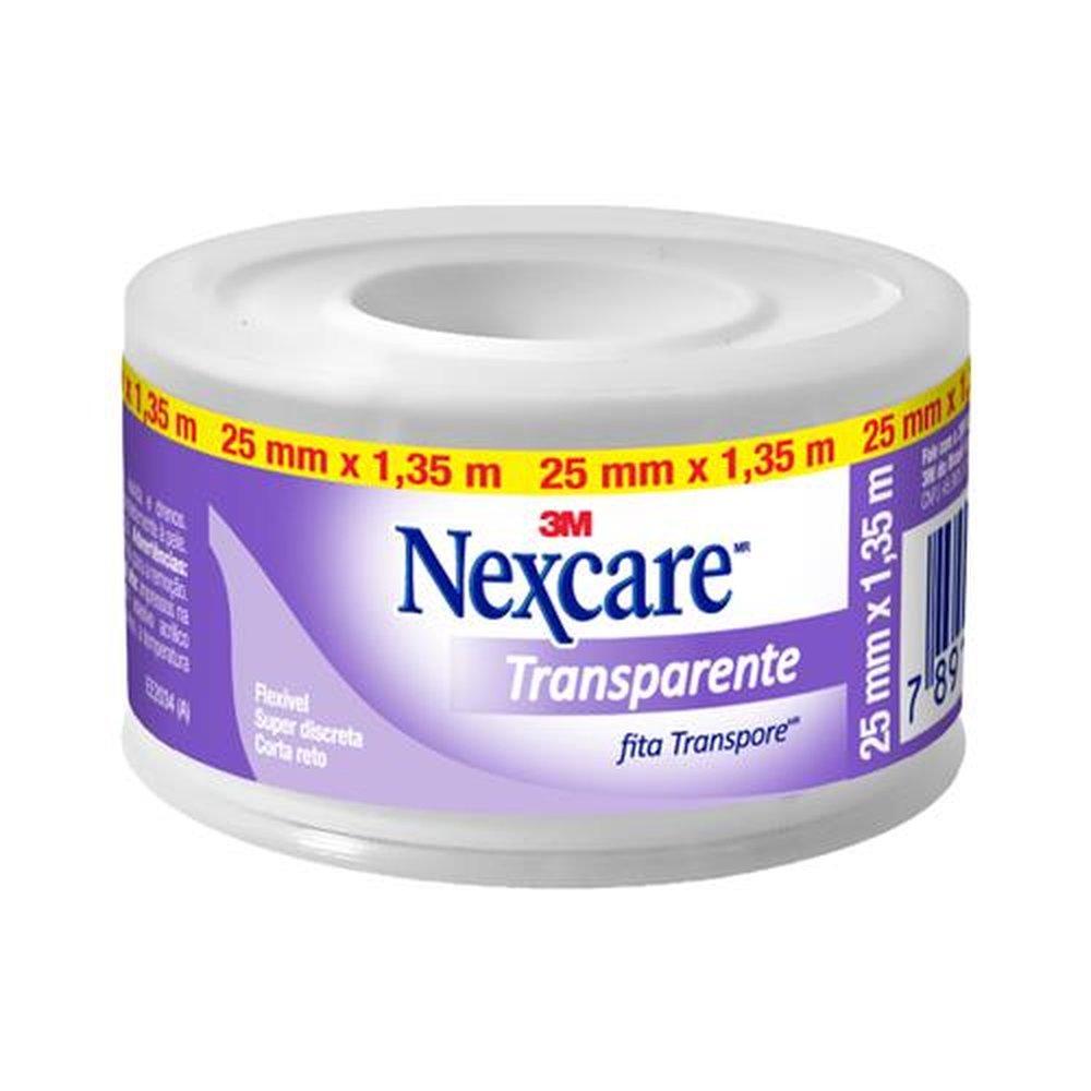 Fita 3M Nexcare Transparente 25Mmx1,35M