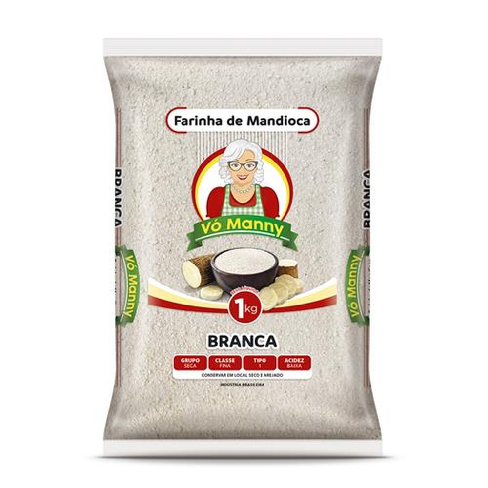 Farinha Quebradinha Vó Manny 10x1kg