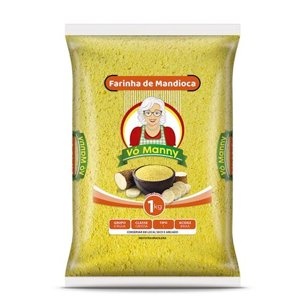 Farinha Amarela Vó Manny 10x1kg