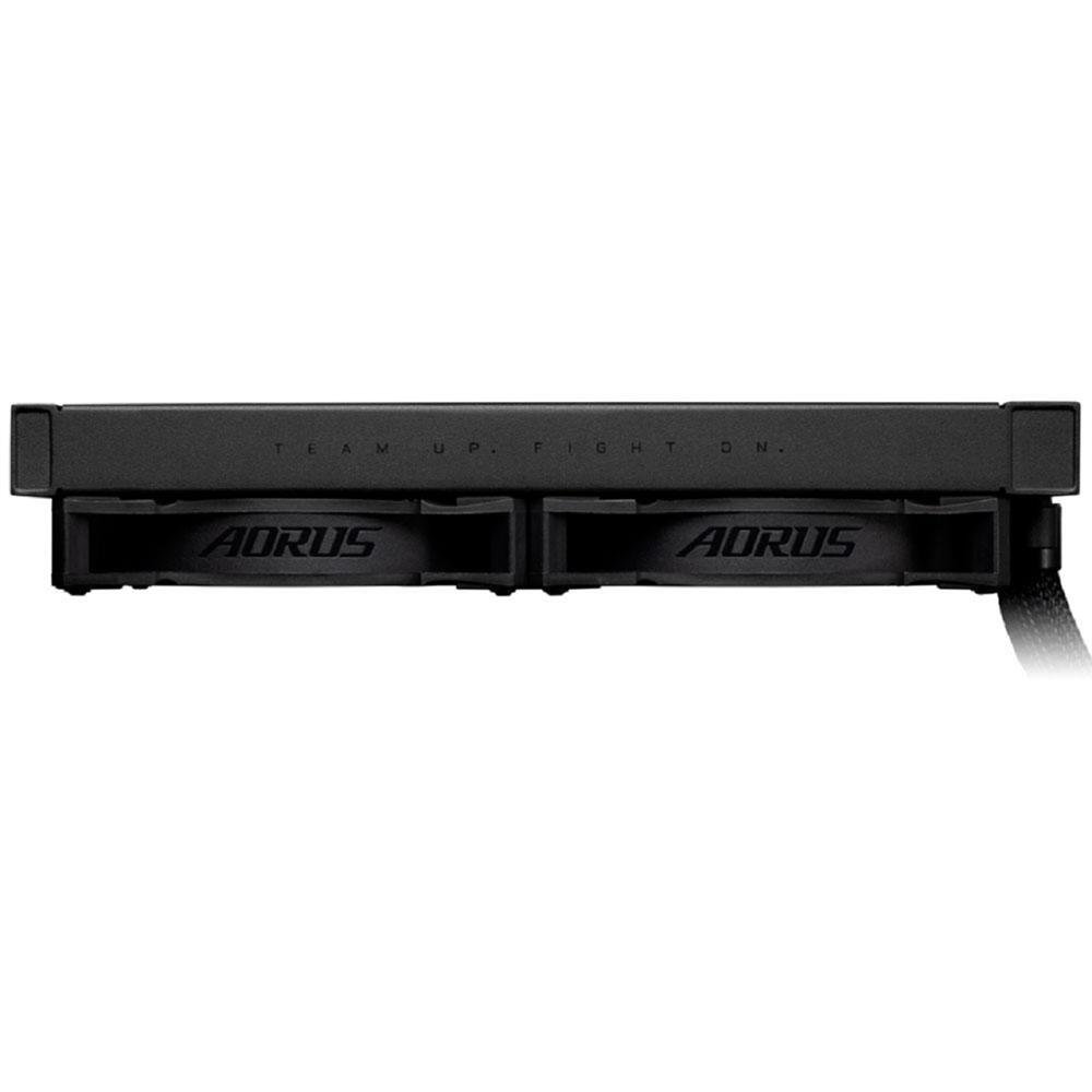 Water Cooler Gigabyte Aorus Waterforce X 280, 280mm, Intel e AMD, RGB, Display LCD, Preto
