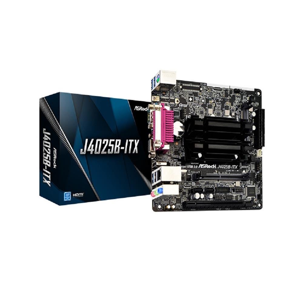 Placa Mãe Integrada Asrock DDR4 J4025B-ITX