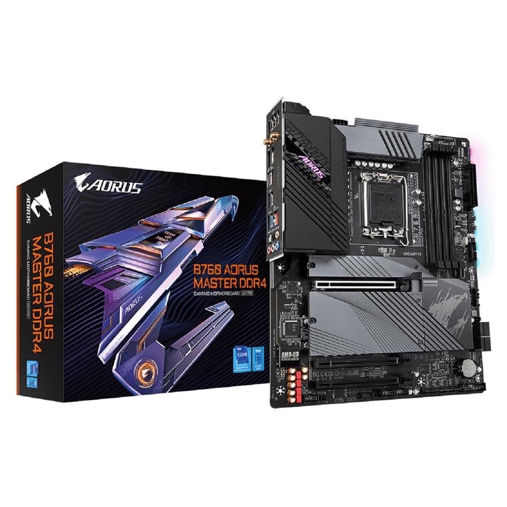 Placa Mãe Gigabyte B760 Aorus Master 170 Ddr4