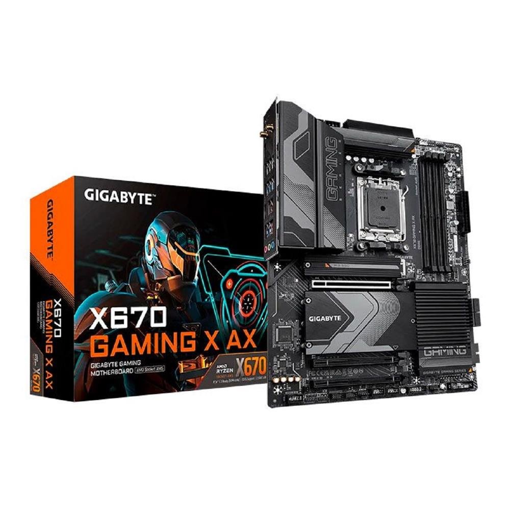 Placa Mãe Gigabyte X670 Gaming X AX, Chipset X670, AMD AM5, ATX, DDR5