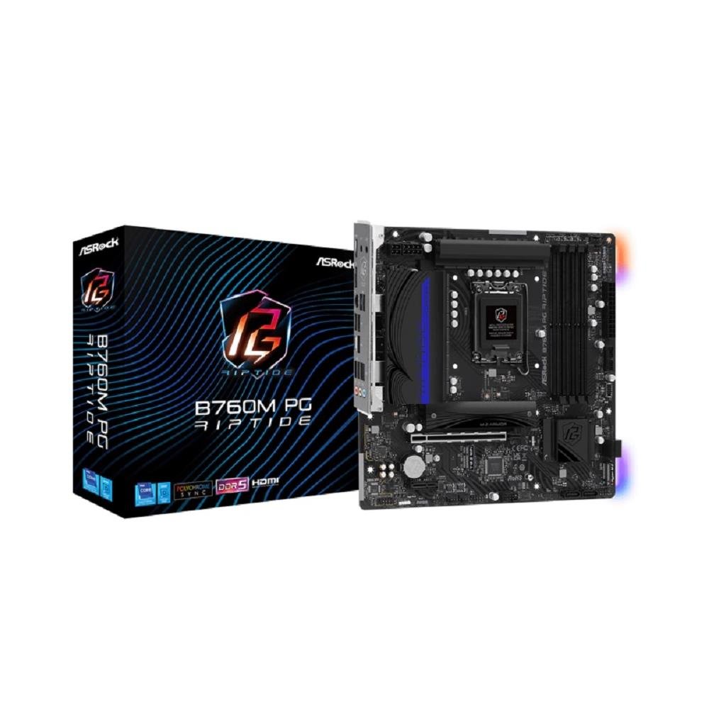 Placa Mãe Asrock B760m Pg Riptide 1700