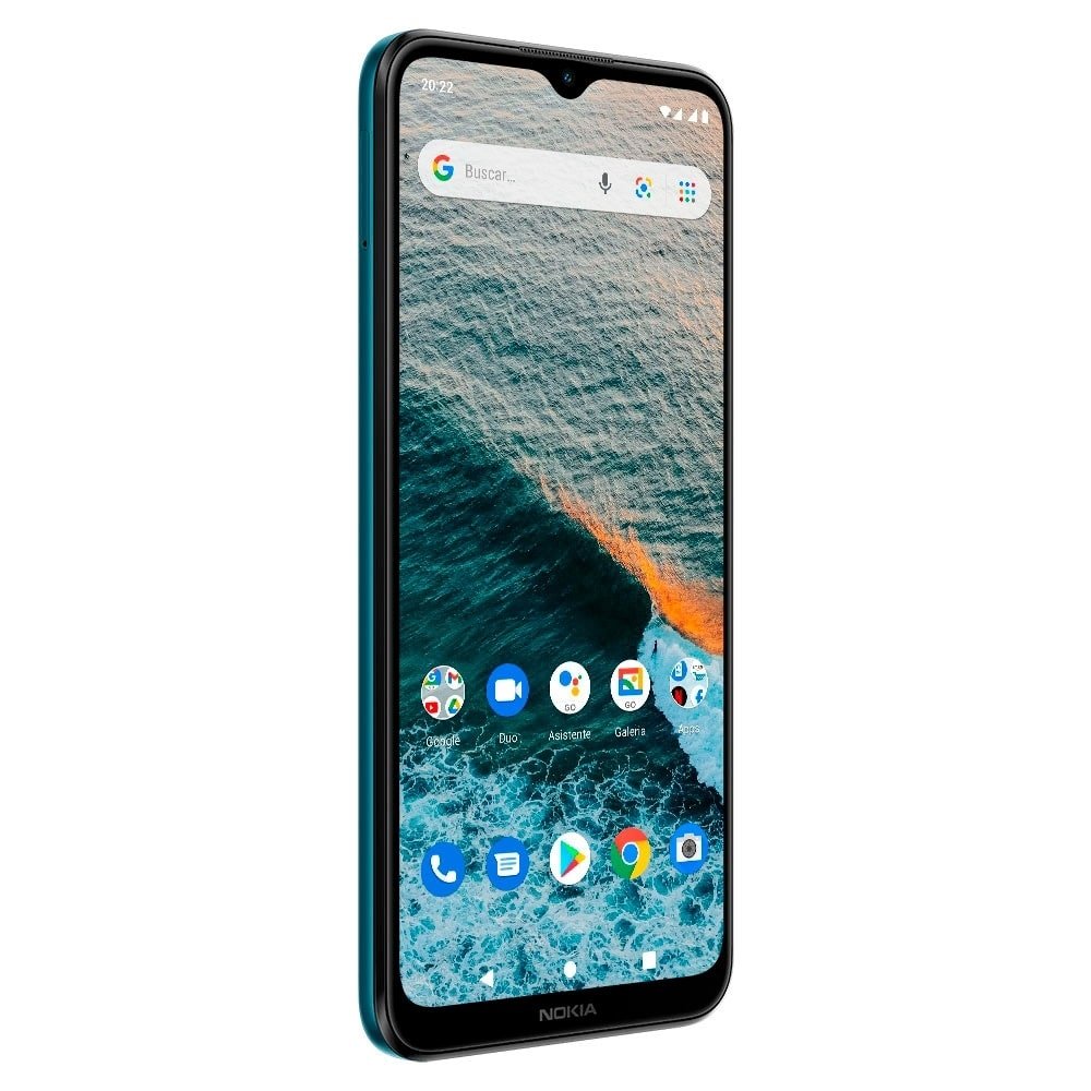 Smartphone Nokia C21+ - Azul, Tela 6.5", 4G+Wi-Fi, Câm. Traseira 13MP+2MP, Câm. Frontal 5MP, 2GB RAM, 128GB
