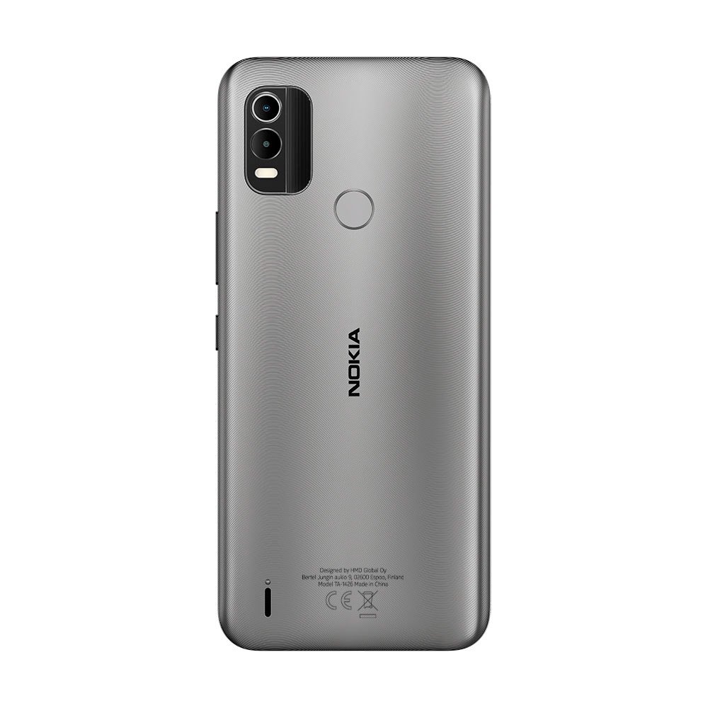 Smartphone Nokia C21+, Cinza, Tela 6.5", 4G+Wi-Fi, Câm. Traseira 13MP+2MP, Câm. Frontal 5MP, 2GB RAM, 128GB