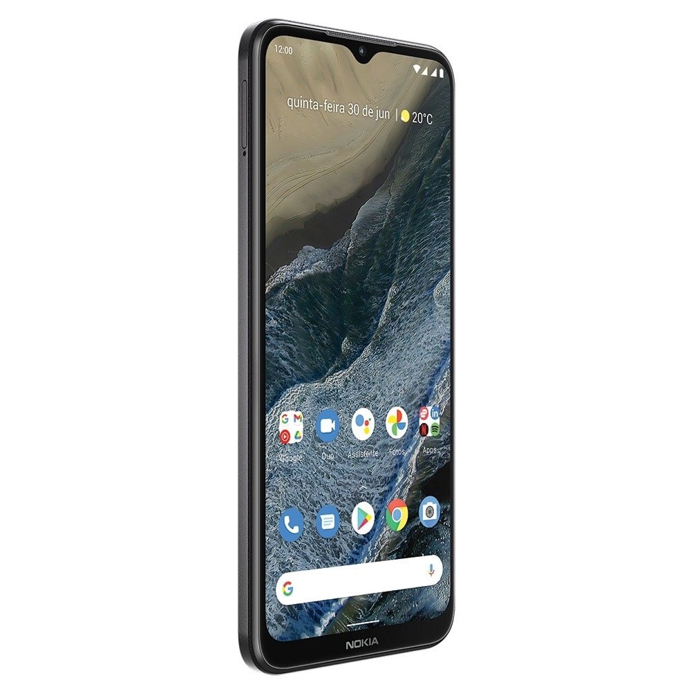 Smartphone Nokia G11+ NK095, Cinza, Tela 6.5"- 4G+Wi-Fi, Câm. Traseira 50MP+8MP e Câm. Frontal - 8MP, 3GB RAM, 128GB