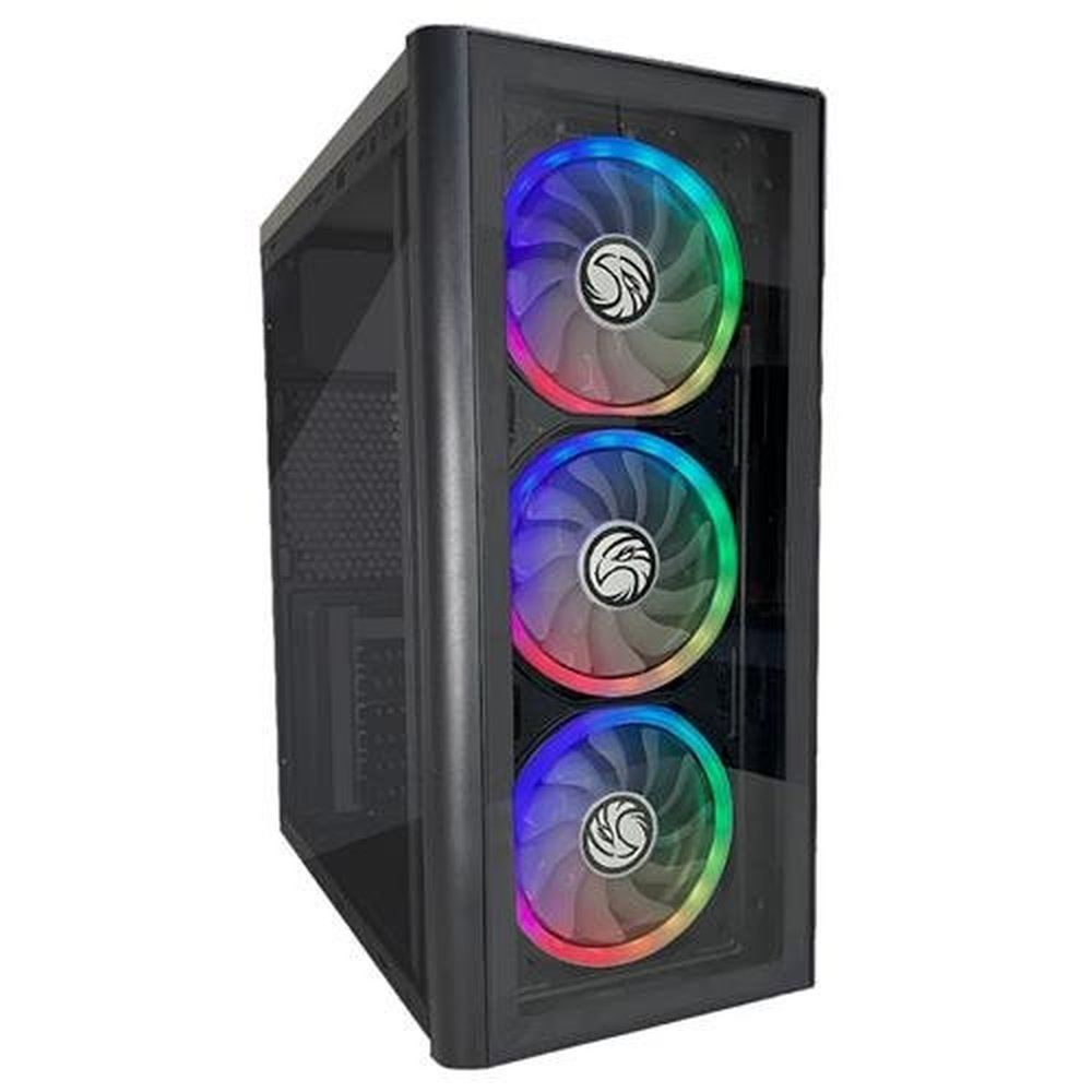 Gabinete Atx Brazil Pc Gamer C2 2901 Black Com Usb 2.0
