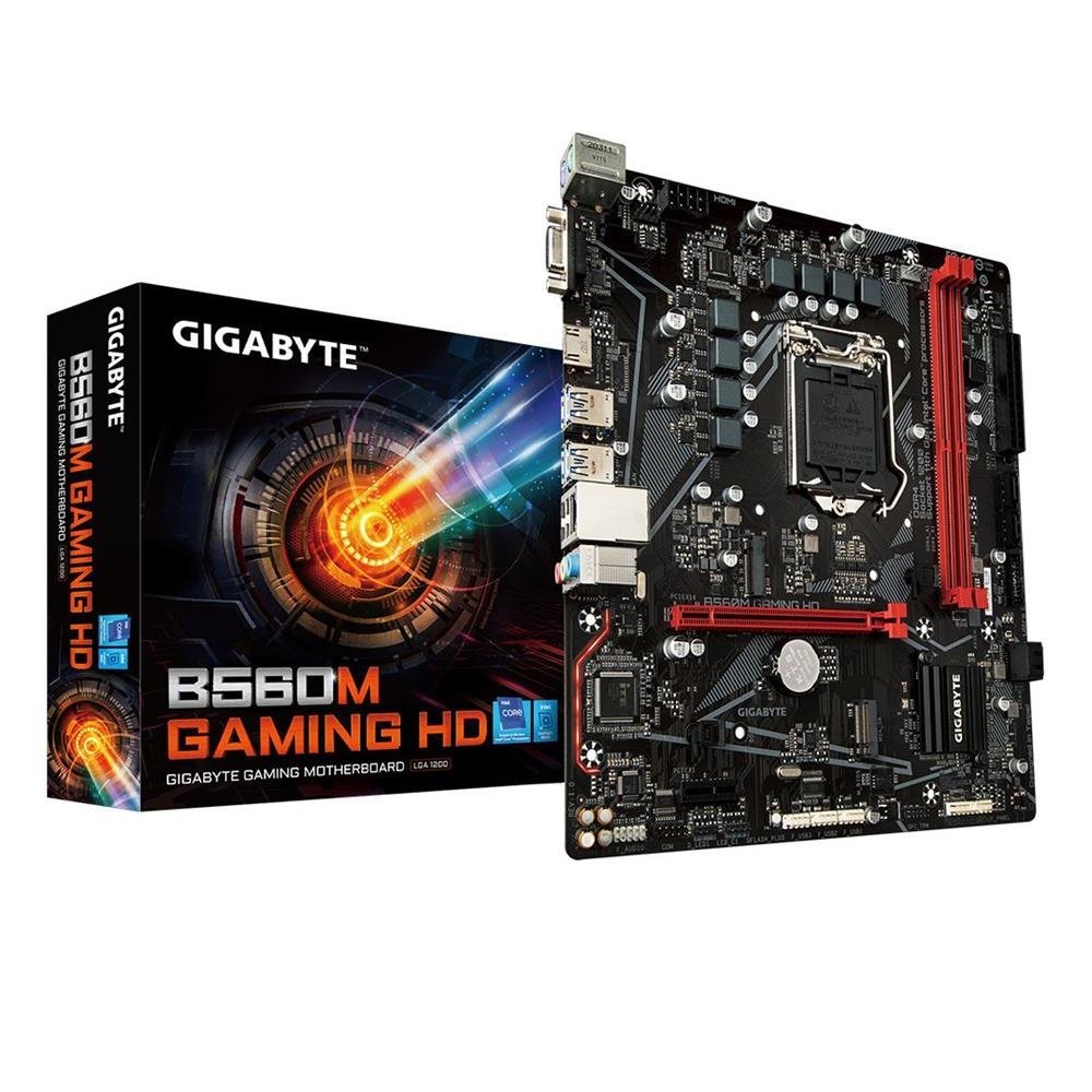 Placa Mãe Gigabyte B560m Gaming Hd Matx Lga 1200 Ddr4 2X M.2
