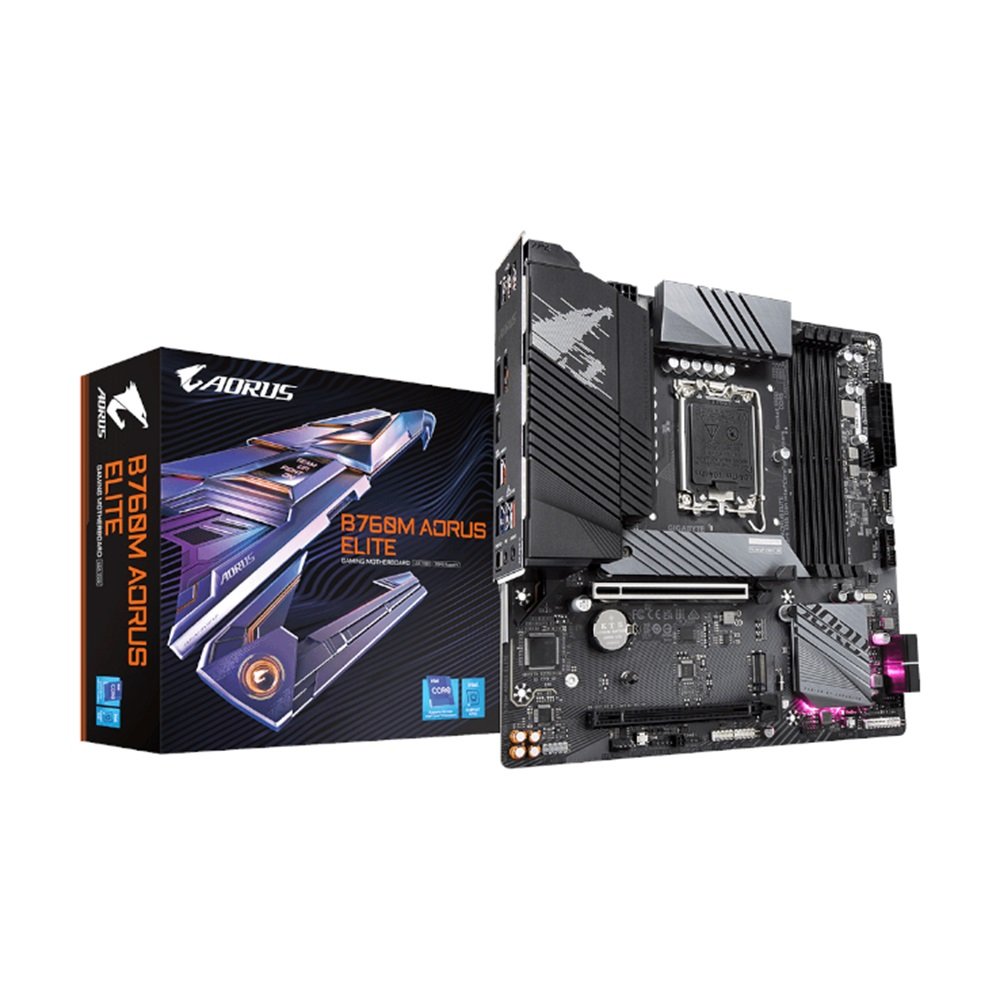 Placa Mãe Gigabyte B760M Aorus Elite DDR5, Lga 1700