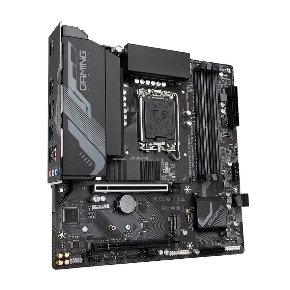 Placa Mãe Gigabyte B760M Gaming X DDR4, Chipset B760, Intel LGA 1700, mATX