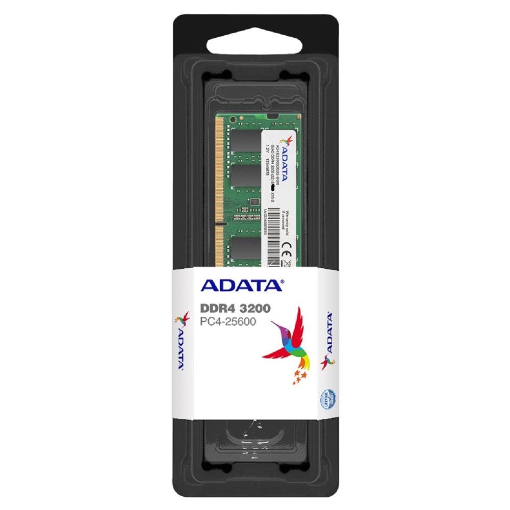 Memória Para Notebook Ddr4 Adata, 8Gb, 3200Mhz