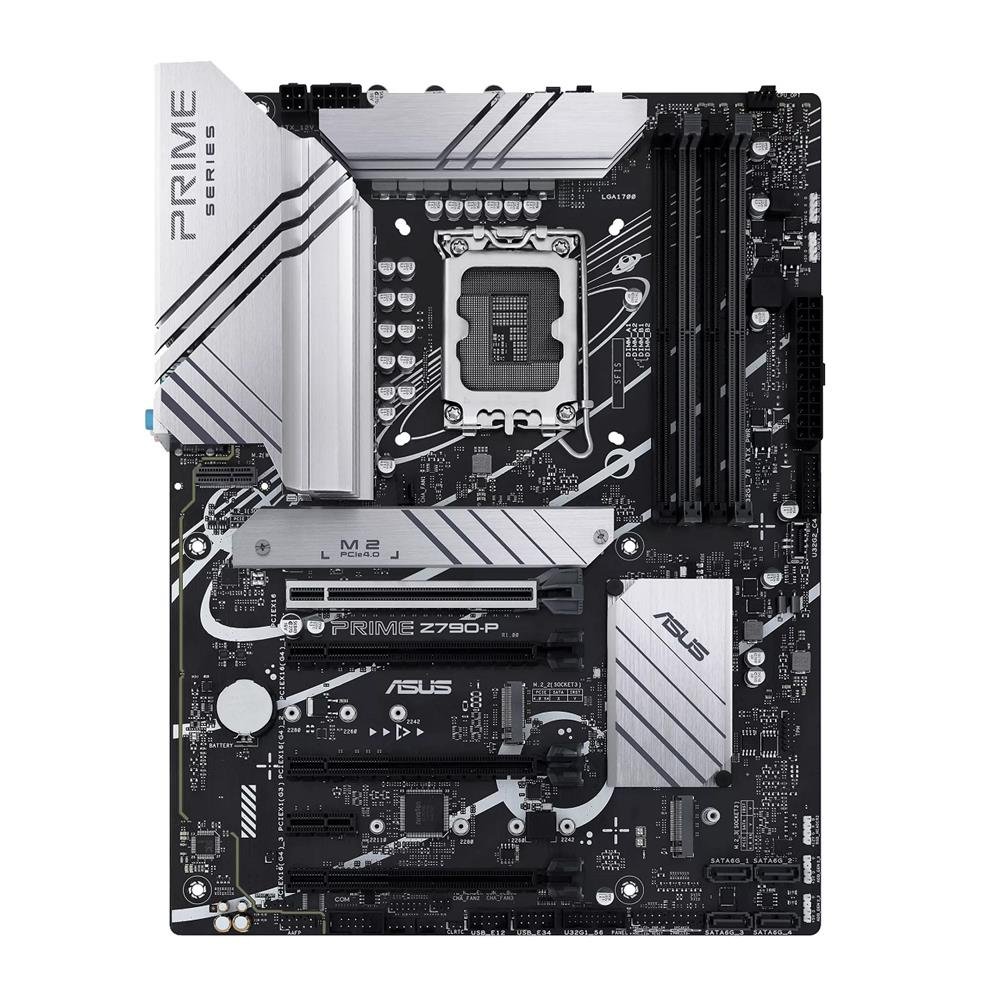 Placa Mãe Asus PRIME Z790-P, Chipset Z790, Intel LGA 1700, ATX, DDR5, 90MB1CK0-M1EAY0