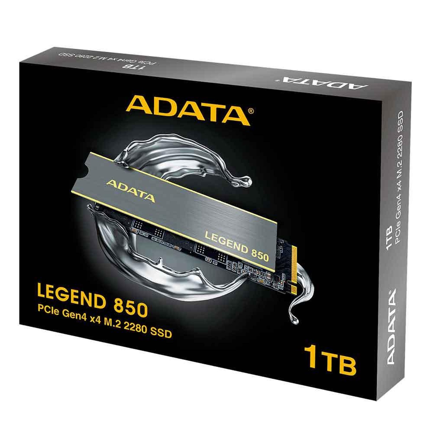 Ssd Adata Legend 850 - 1Tb, Nvme, M.2 2280, Leitura Até 5000Mb/S, Gravação Até 4500Mb/S, Dissipador, Ps5