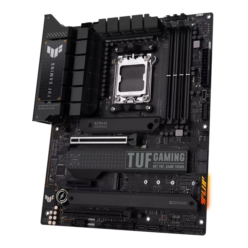 Placa mãe Asus, DDR5, Chipset X670, Socket AMD AM5, Full ATX, TUF Gaming X670E-Plus