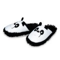Pantufa de Panda Branco e Preto - tamanho 40 - 41 28cm